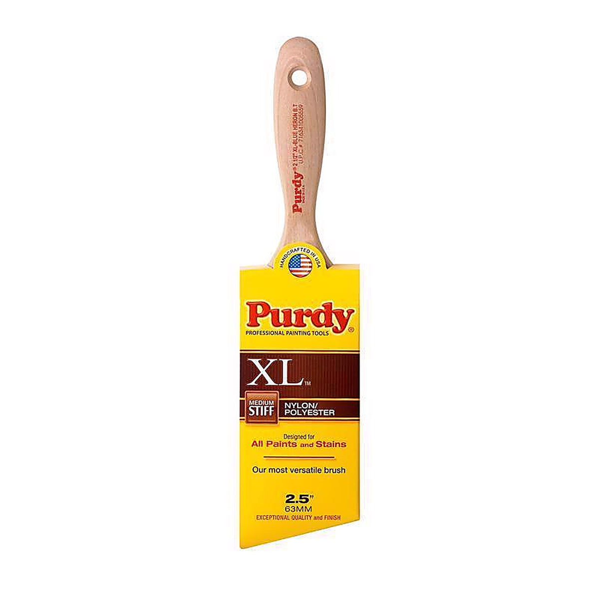 Purdy - 144060925 - XL Blue Heron B.t. 2-1/2 In. Medium Stiff Angle Trim Paint Brush