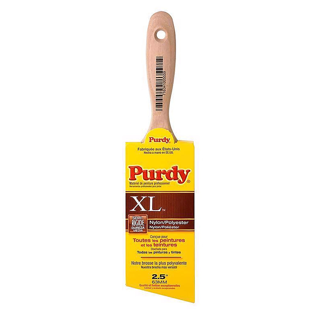 Purdy - 144060925 - XL Blue Heron B.t. 2-1/2 In. Medium Stiff Angle Trim Paint Brush
