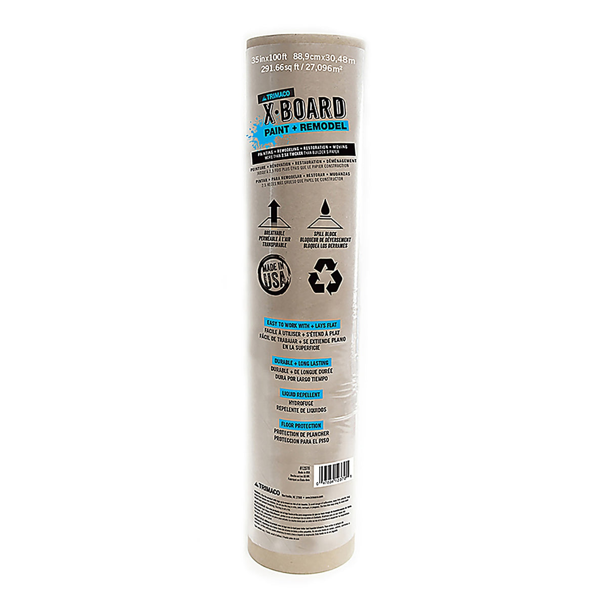 Trimaco 12370 X-Board 35 in. W X 100 ft. L Paper Surface Protector 1 pk