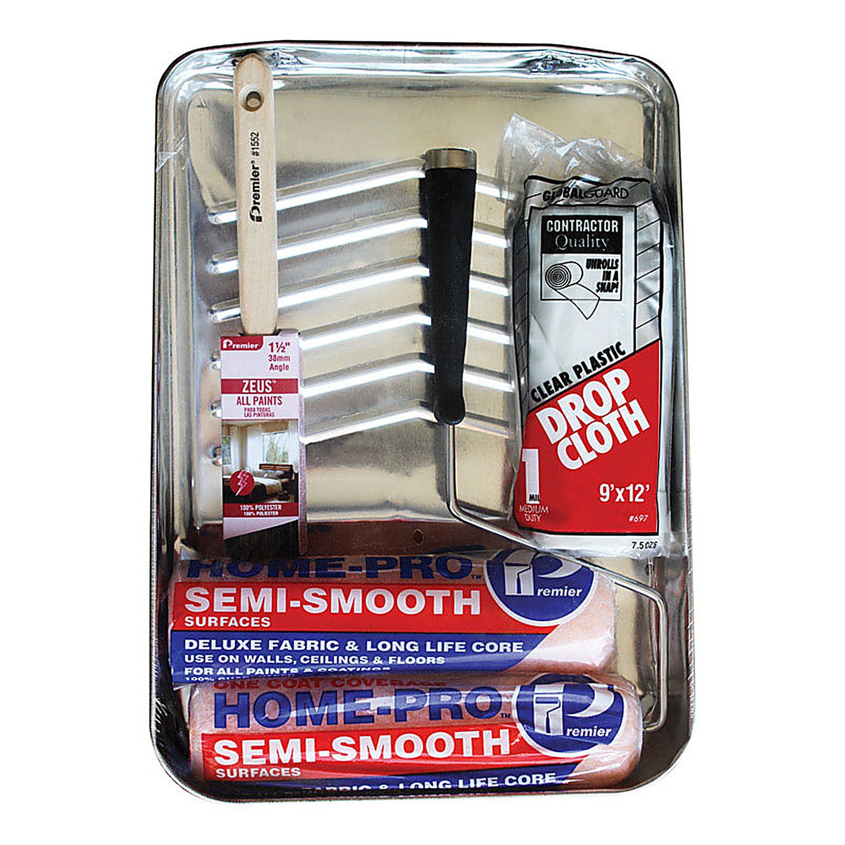 Premier - 6DX - Home-Pro Metal Paint Tray Set