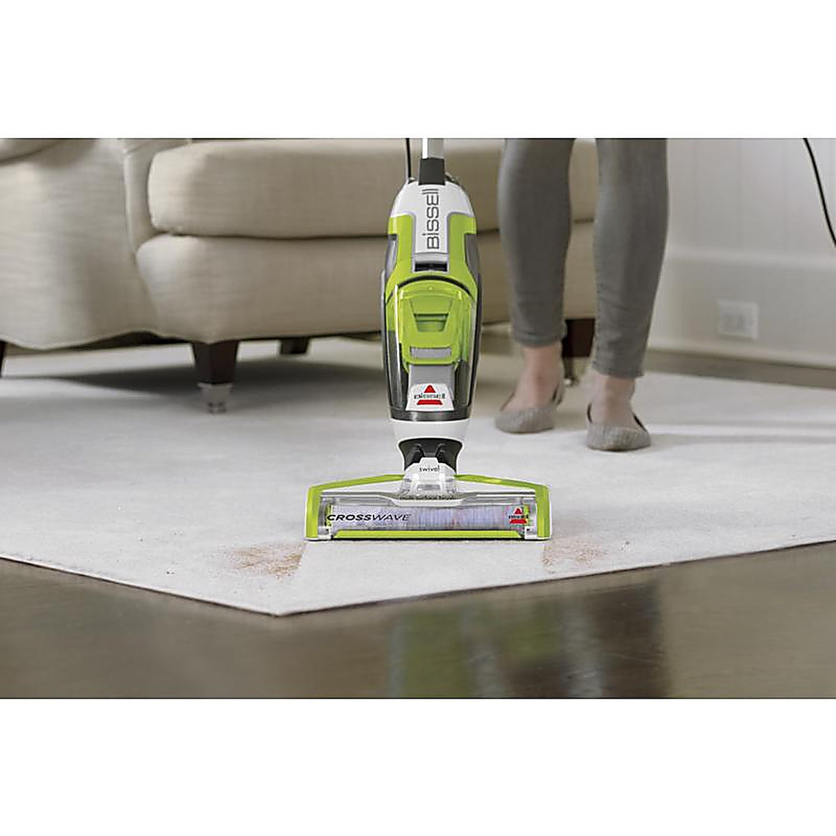 Bissell 1785 CrossWave 1785A 0.1 gal Corded Wet/Dry Vacuum Tool Only 4.4 amps
