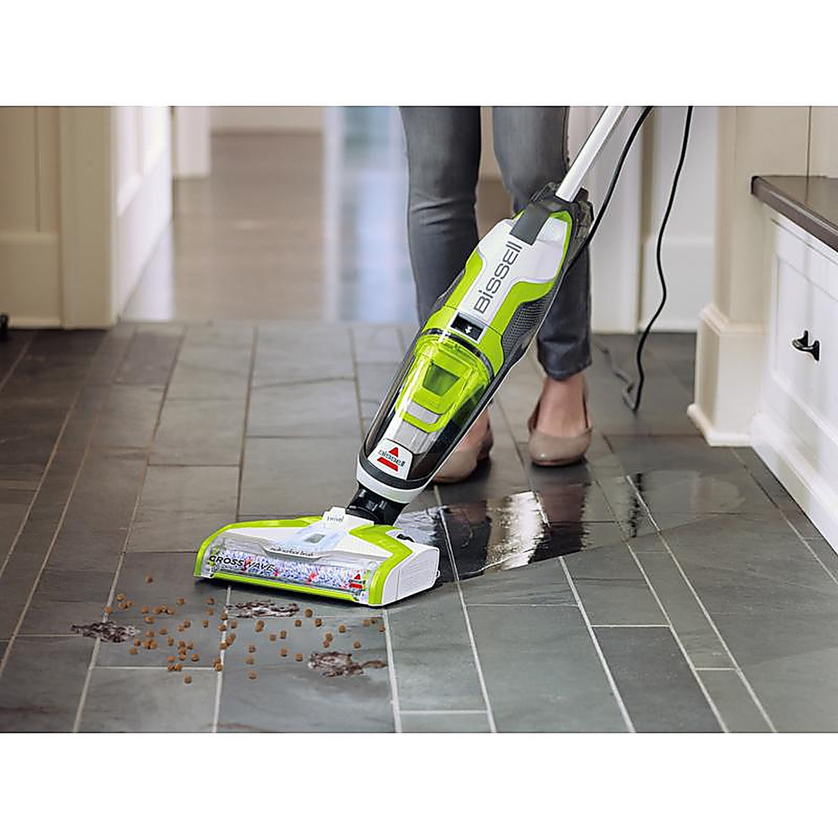 Bissell 1785 CrossWave 1785A 0.1 gal Corded Wet/Dry Vacuum Tool Only 4.4 amps