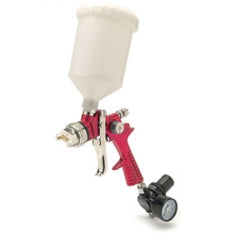 Titan 19018 Gravity Feed H.V.L.P. Spray Guns, 19018 1.8 mm, red body
