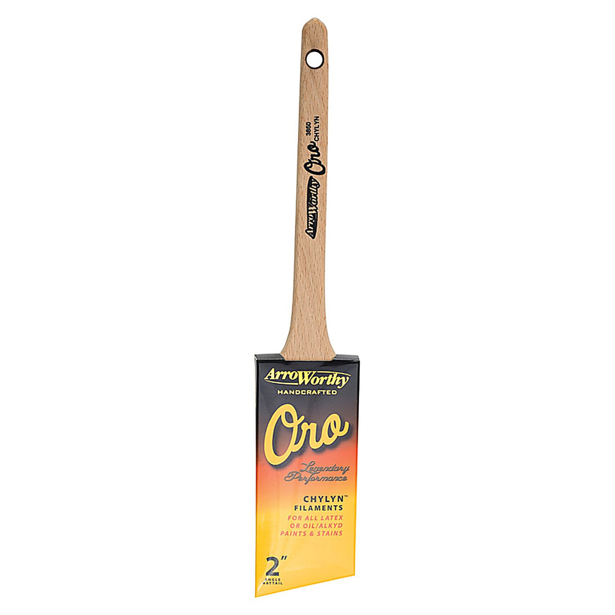 Arroworthy 3860-2 2 Oro 2 in. W Angle Paint Brush