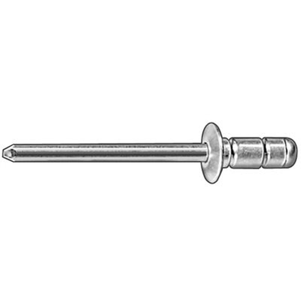 Auveco 19025 Multi-Grip Rivet 1/8in. Diameter 5/32-5/16in. Grip
