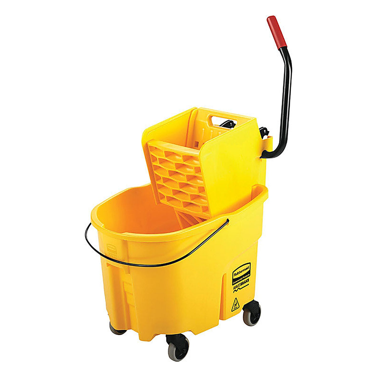 RubberMaid 1887305 WaveBrake 2.0 35 qt Mop Bucket Yellow