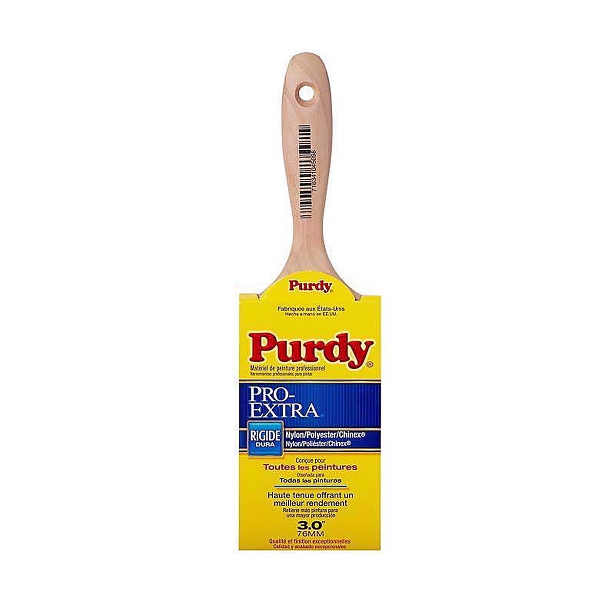 Purdy 144380730 Pro-Extra Sprig 3 in. Stiff Flat Trim Paint Brush