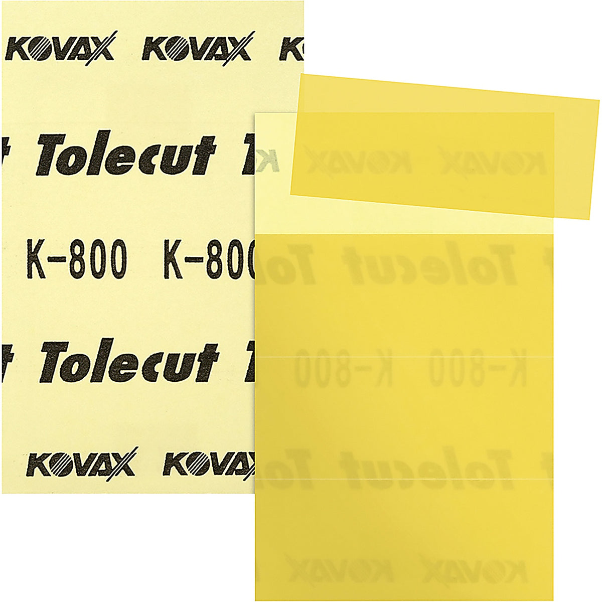 Eagle Abrasives - 191-1547 - Tolecut 4 Cut Sheets - Yellow-K-800