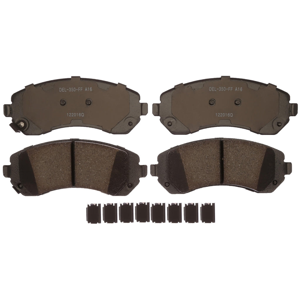 ACDelco 17D844CH Gold Ceramic Front Disc Brake Pad Set 19108118
