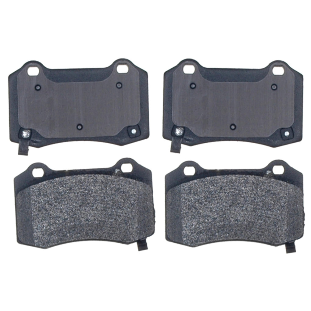 ACDelco 17D1053M Gold Semi-Metallic Rear Disc Brake Pad Set 19137368