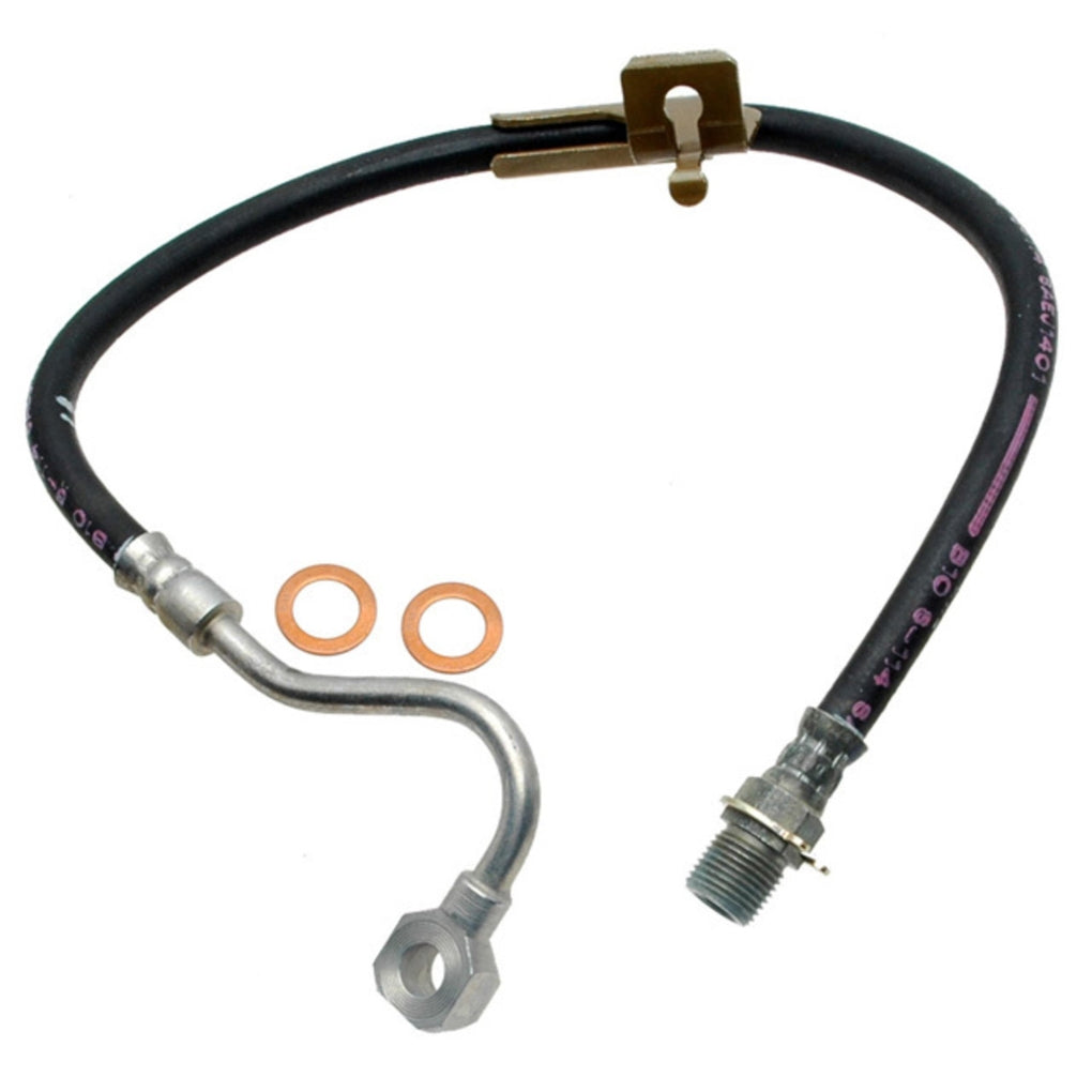 ACDelco 18J2038 Gold Front Driver Side Brake Hose 19169841