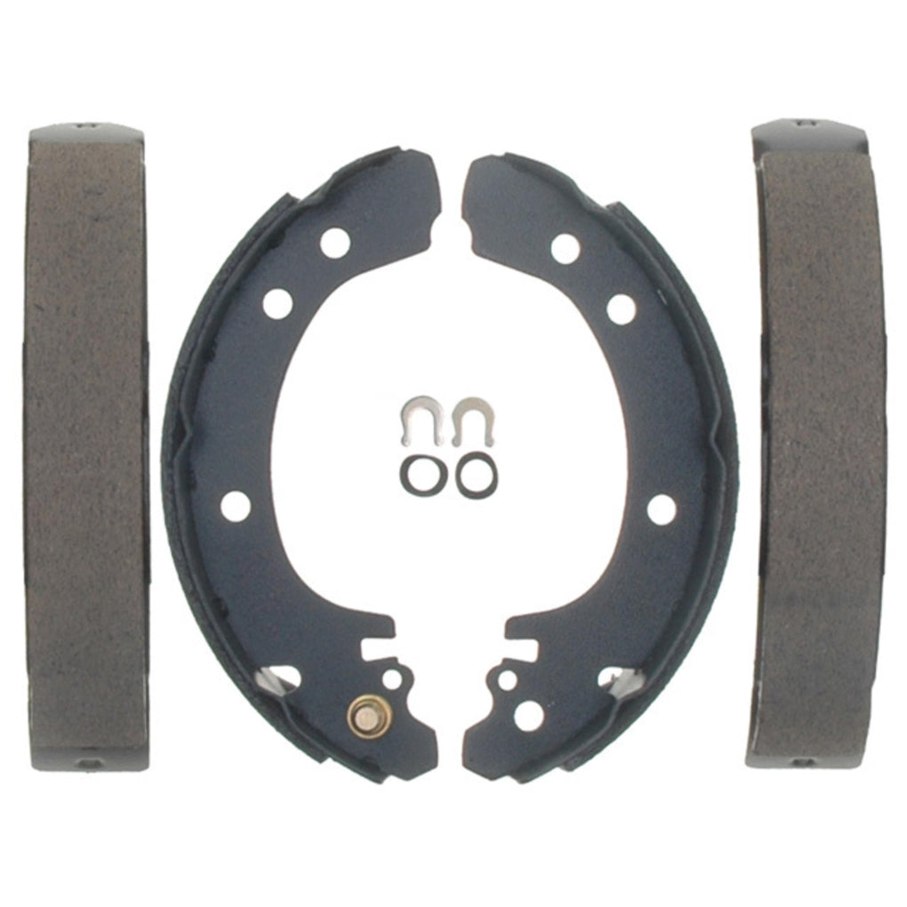 ACDelco 17637B Gold Bonded Rear Drum Brake Shoe Set 19236079
