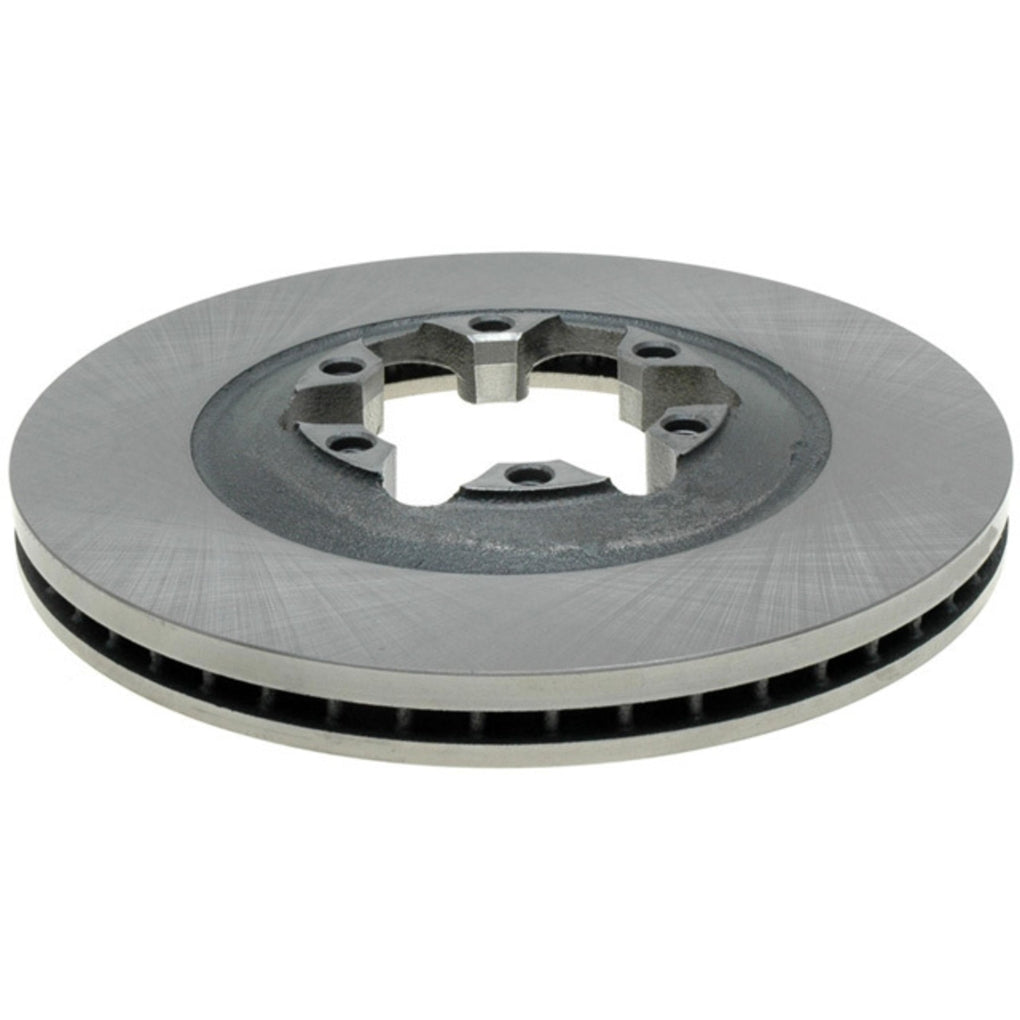 ACDelco 18A2637A Silver Non-Coated Front Disc Brake Rotor 19294186