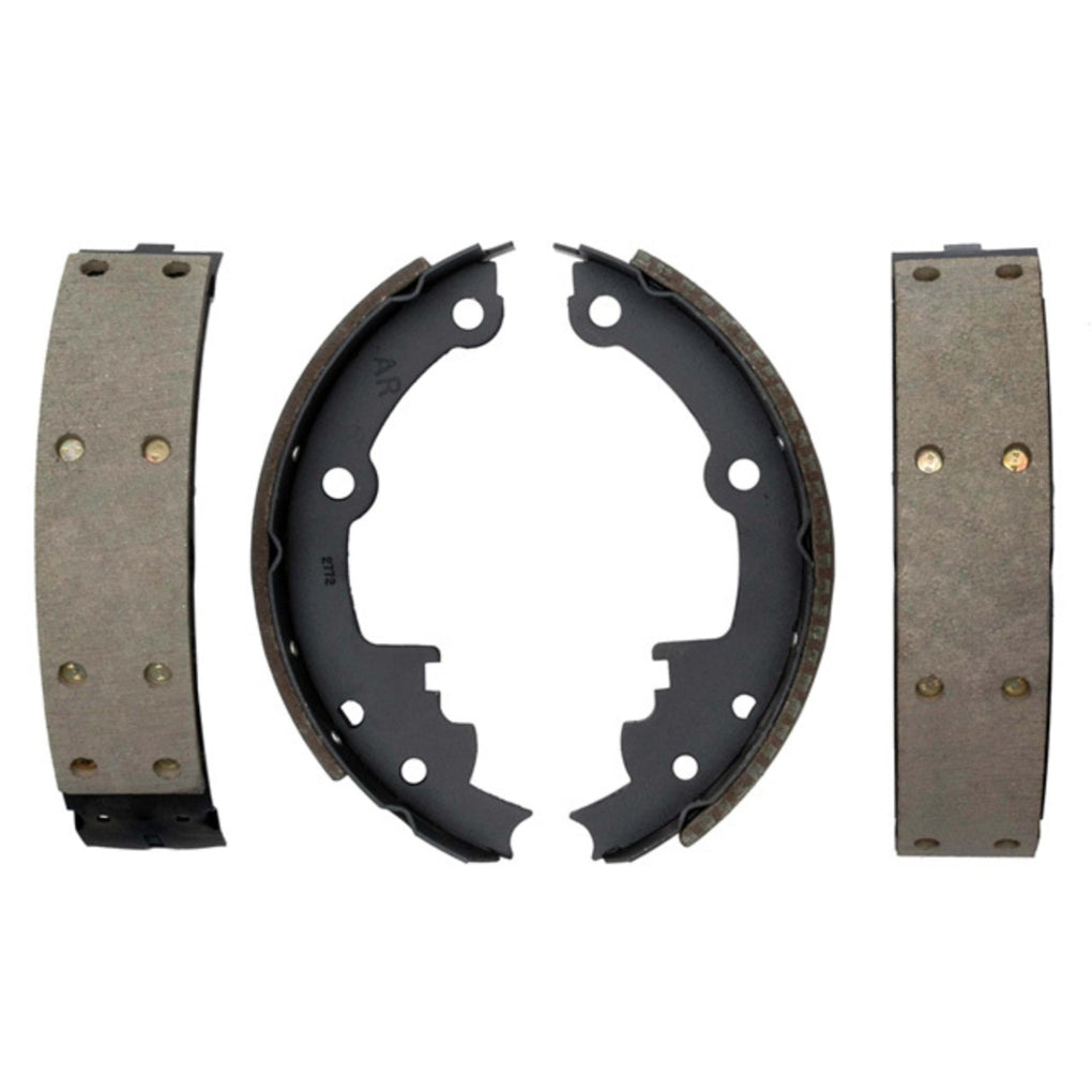 ACDelco 17552B Gold Bonded Rear Drum Brake Shoe Set 19307609