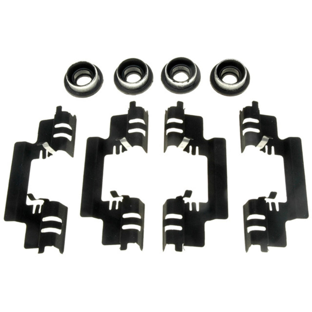 ACDelco 18K2003A Gold Rear Disc Brake Caliper Hardware Kit with Clips and Bushings 19308017