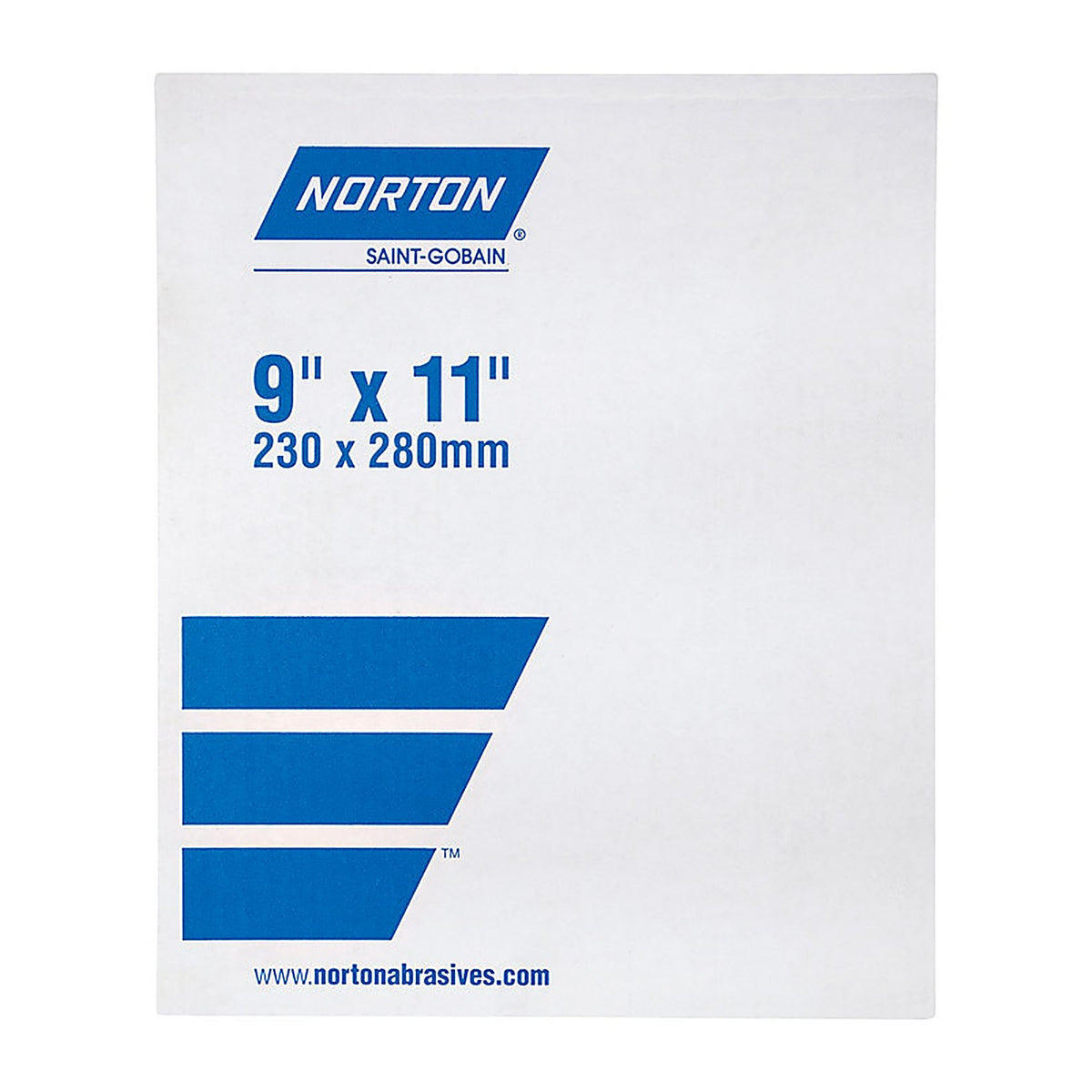 Norton - 07660700155 - Adalox 11 In. L X 9 In. W 36 Grit Aluminum Oxide All Purpose Sandpaper 25 Pack