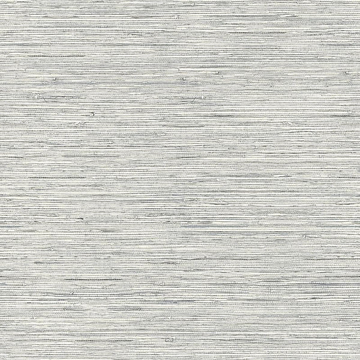 RoomMates - RMK11078WPZ - 20.5 In. H X 16.5 Ft. L Grasscloth Grey Vinyl Peel and Stick Wallpaper