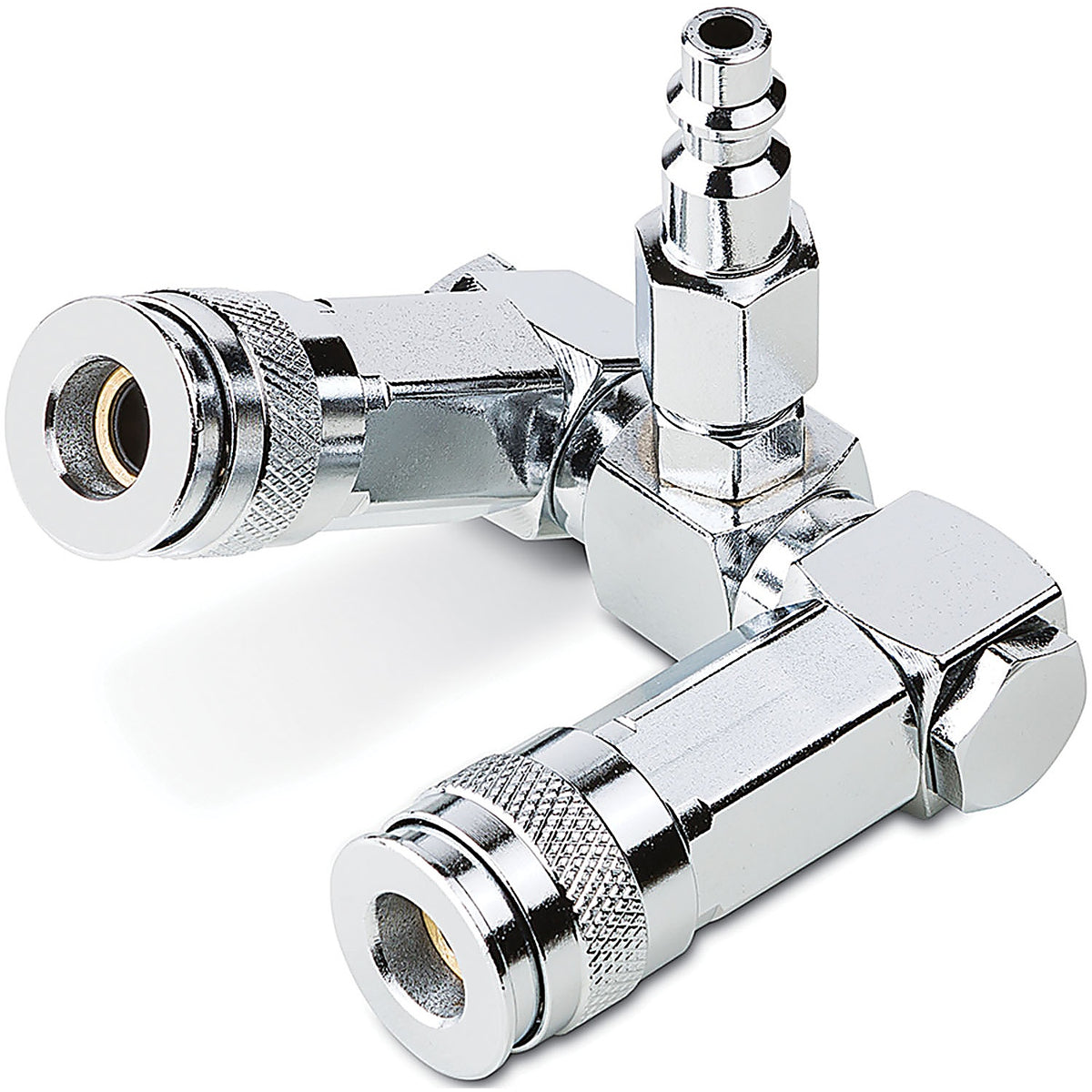 Titan - 19445 - 2-Way 360 Degree Swivel Splitter