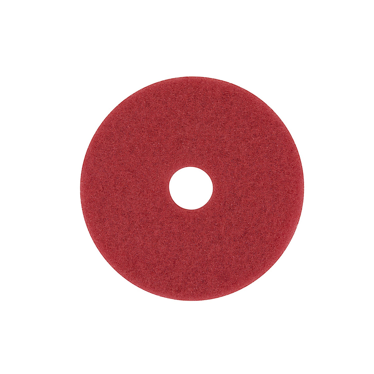 3M - 5100-17 - Scotch-Brite 17 In. D Non-Woven Natural/Polyester Fiber Buffer Floor Pad Red