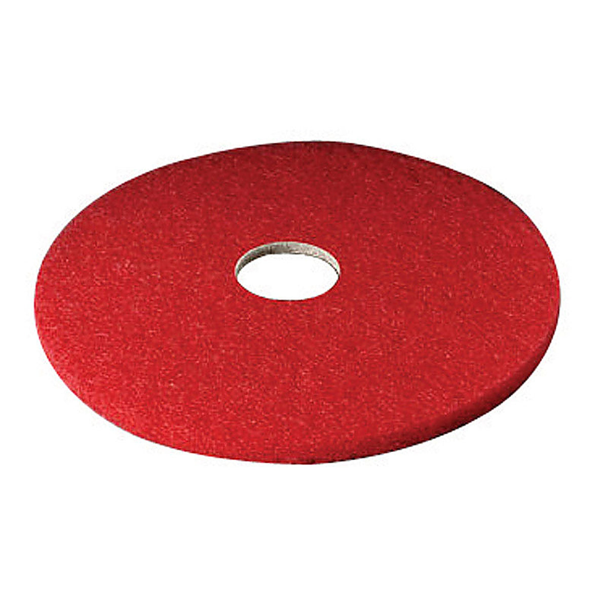 3M - 5100-20 - Scotch-Brite 20 In. D Non-Woven Natural/Polyester Fiber Floor Pad Red