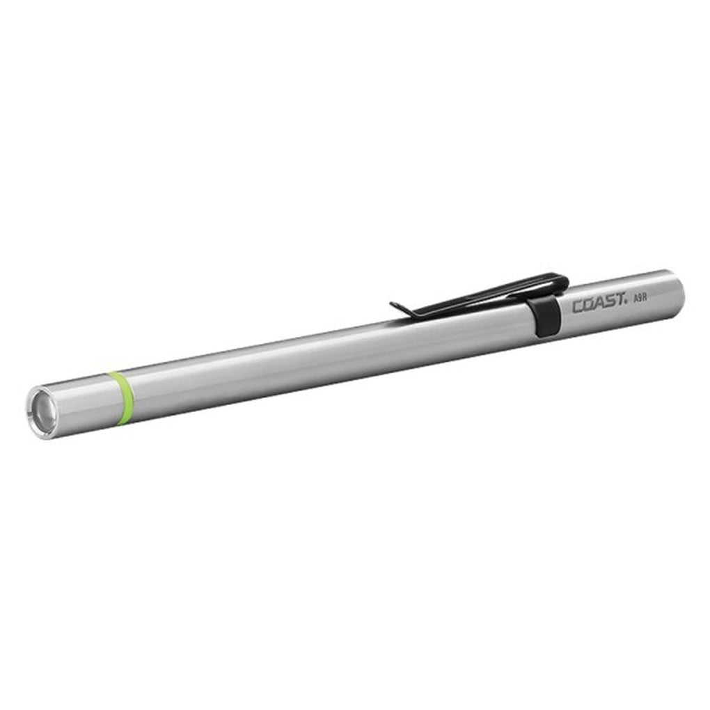 Coast 19648 A9R Rechargeable Inspection Penlight, Stainless Steel