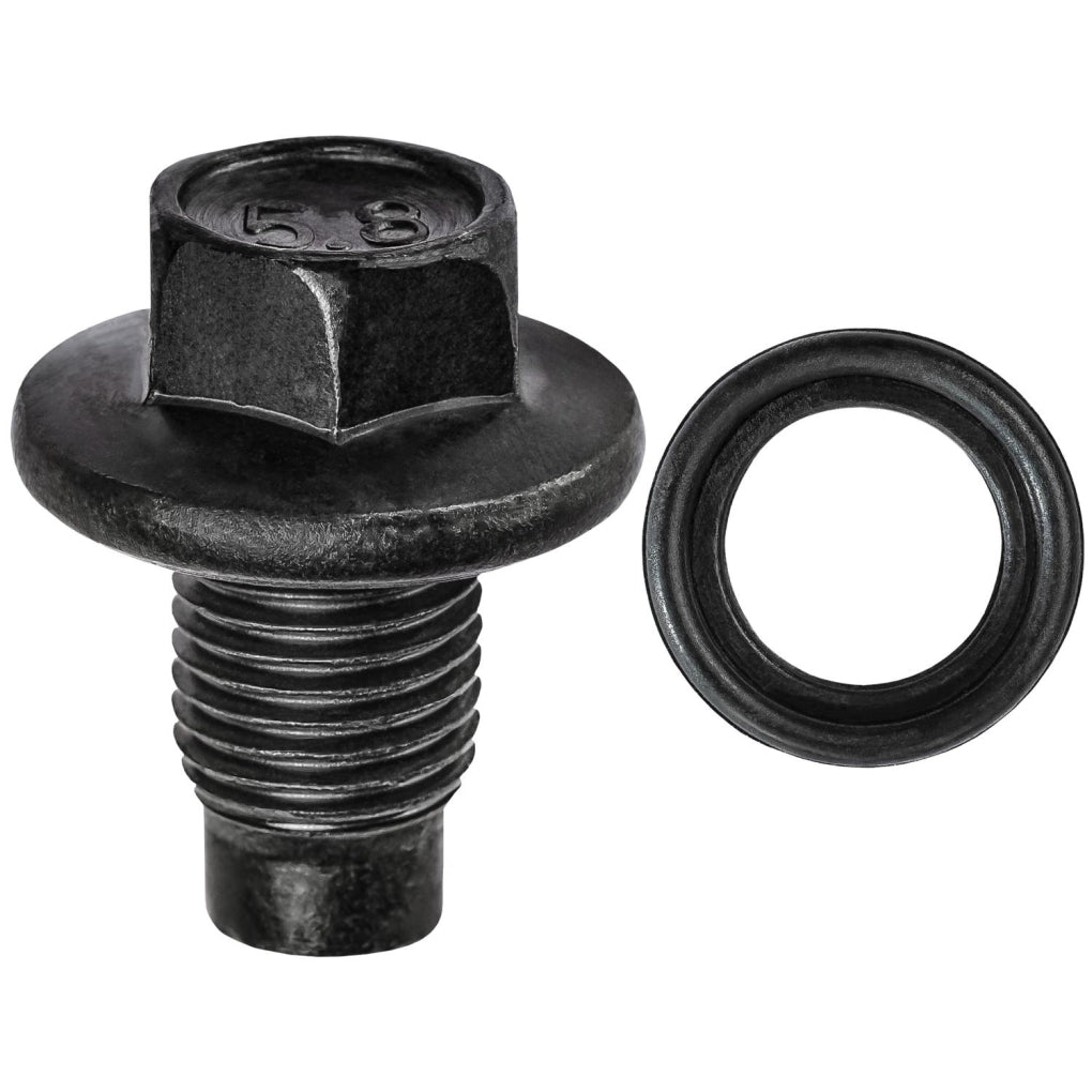 Auveco 19773 Ford Oil Drain Plug With Rubber Gasket M14-1.5 Threads