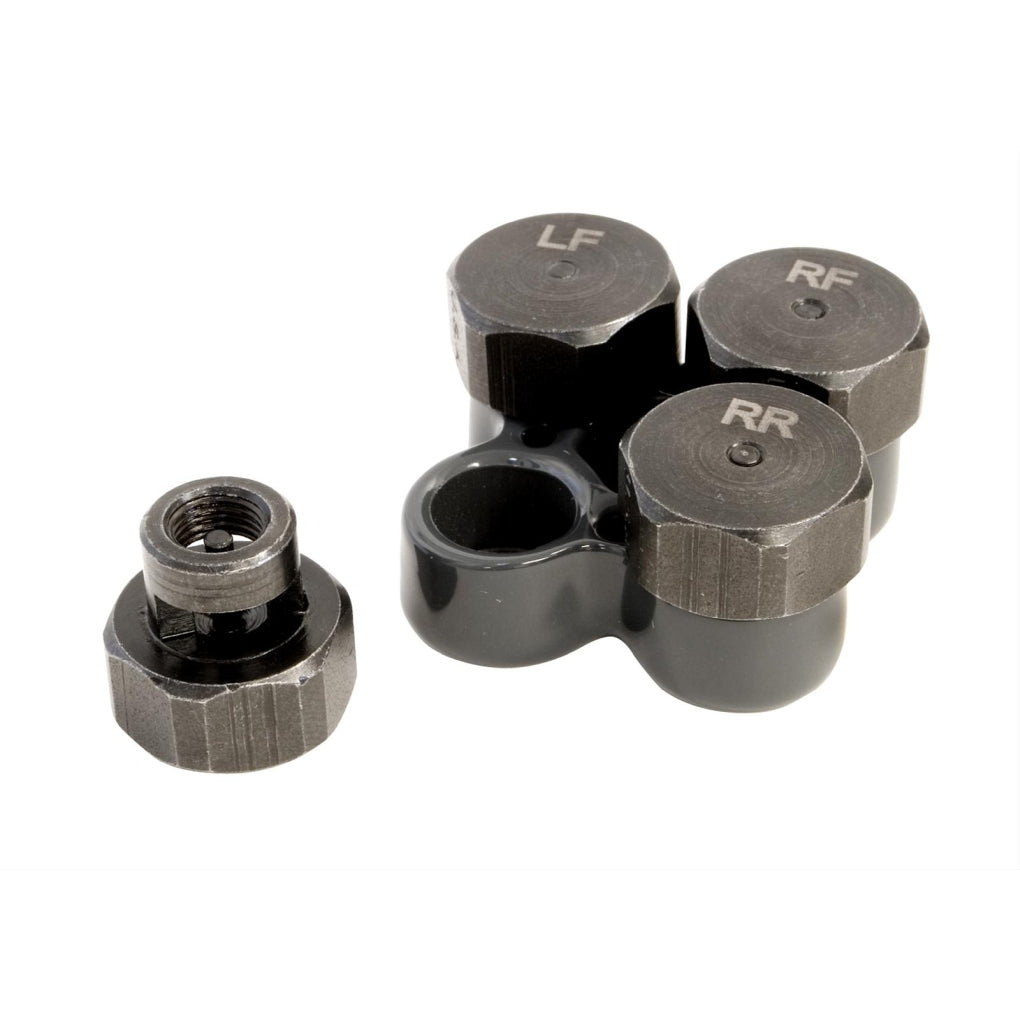 Lisle 19860 Tire Deflator Set for TPMS Valve Stems