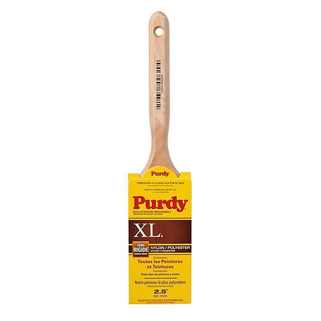 Purdy 144064325 XL Bow 2-1/2 in. Medium Stiff Flat Trim Paint Brush