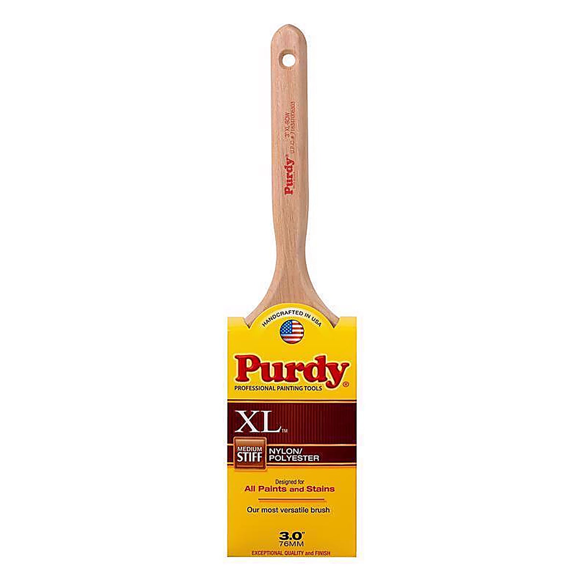 Purdy 144064330 XL Bow 3 in. Medium Stiff Flat Trim Paint Brush