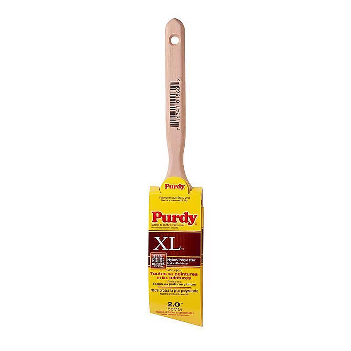 Purdy 144152320 XL Glide 2 in. Medium Stiff Angle Trim Paint Brush