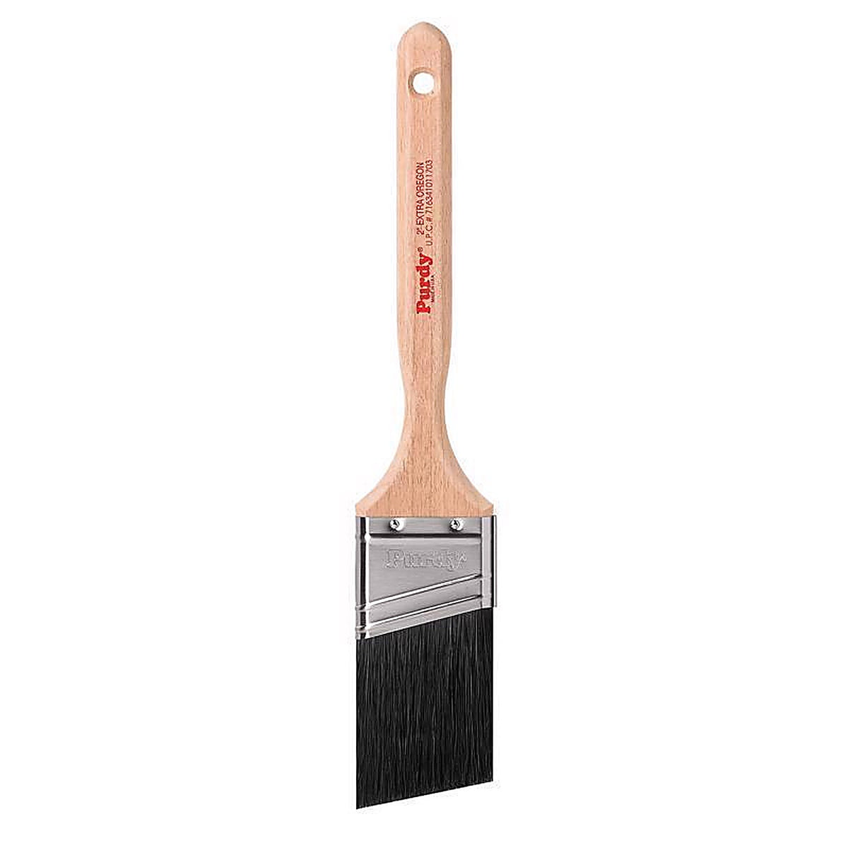 Purdy 144116020 Black Bristle Extra Oregon 2 in. Medium Stiff Angle Paint Brush