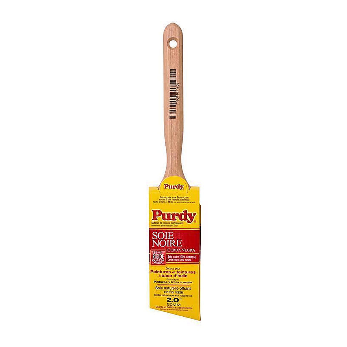 Purdy 144116020 Black Bristle Extra Oregon 2 in. Medium Stiff Angle Paint Brush