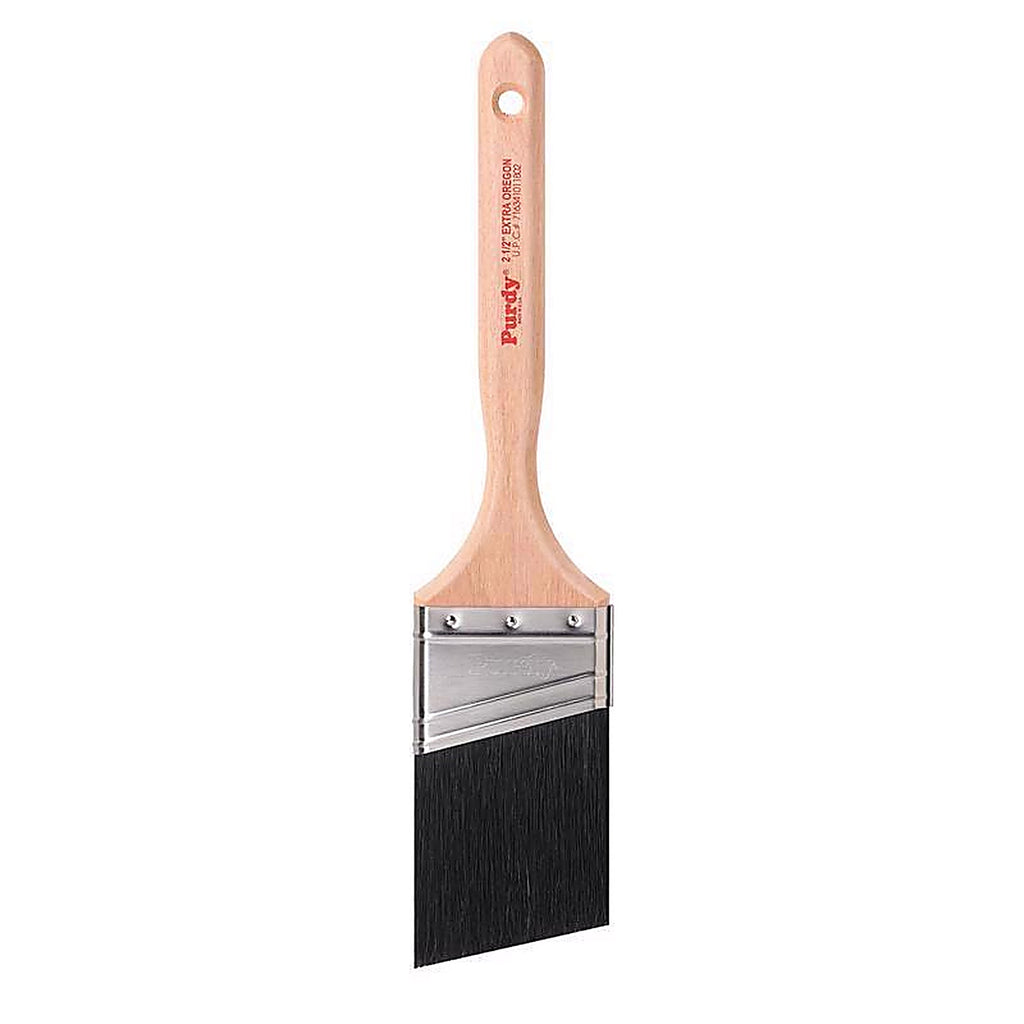 Purdy 144116025 Black Bristle Extra Oregon 2-1/2 in. Medium Stiff Angle Paint Brush