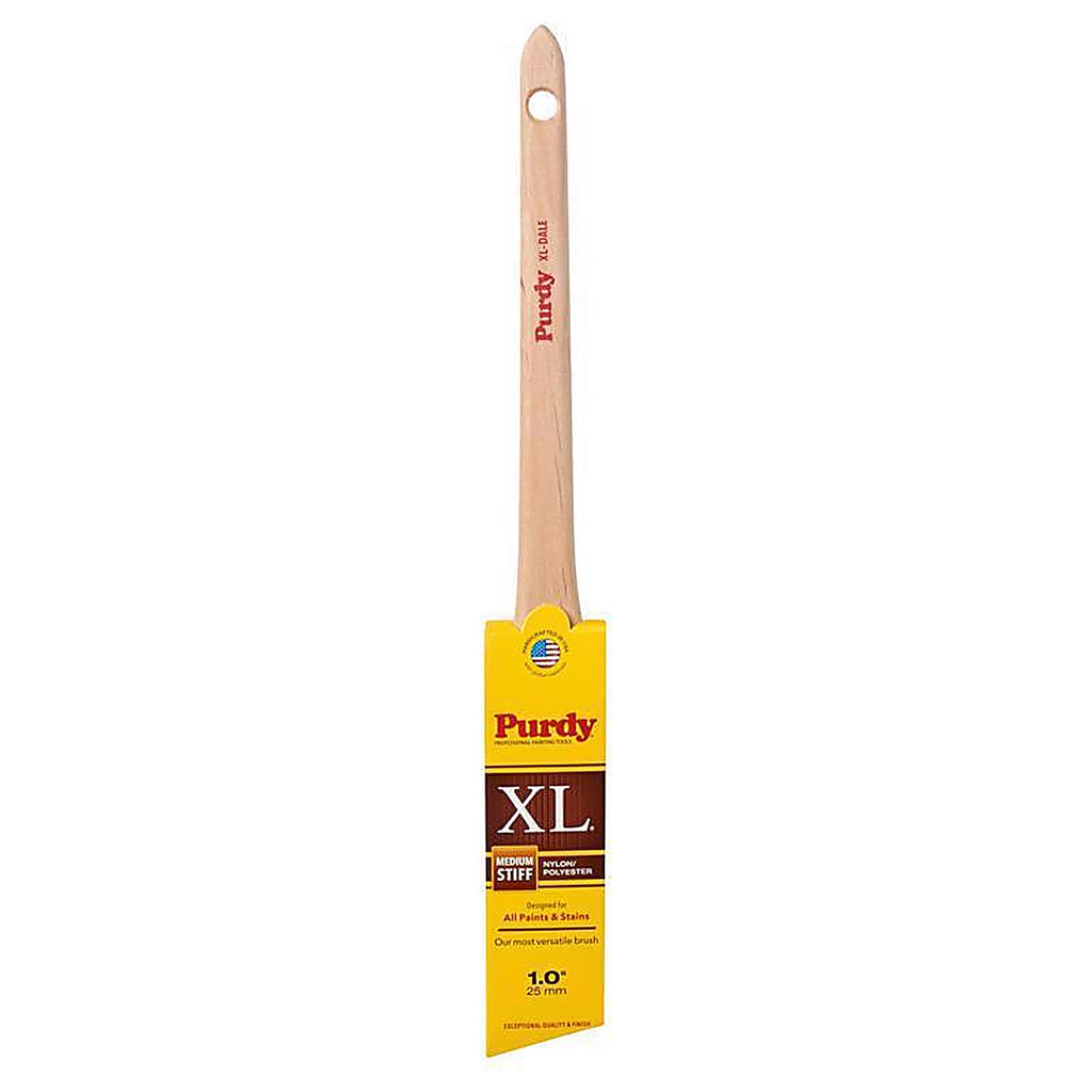 Purdy 144080310 XL Dale 1 in. Medium Stiff Angle Trim Paint Brush