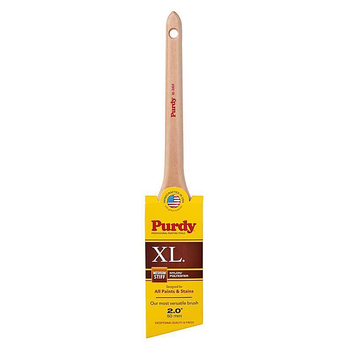 Purdy 144080320 XL Dale 2 in. Medium Stiff Angle Trim Paint Brush
