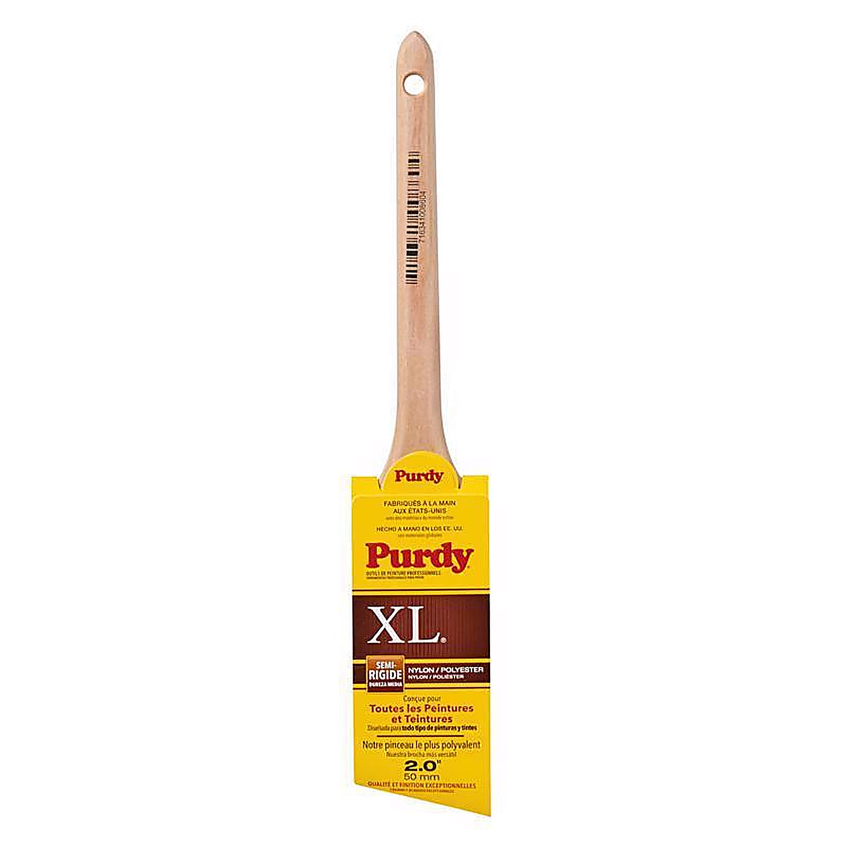 Purdy 144080320 XL Dale 2 in. Medium Stiff Angle Trim Paint Brush