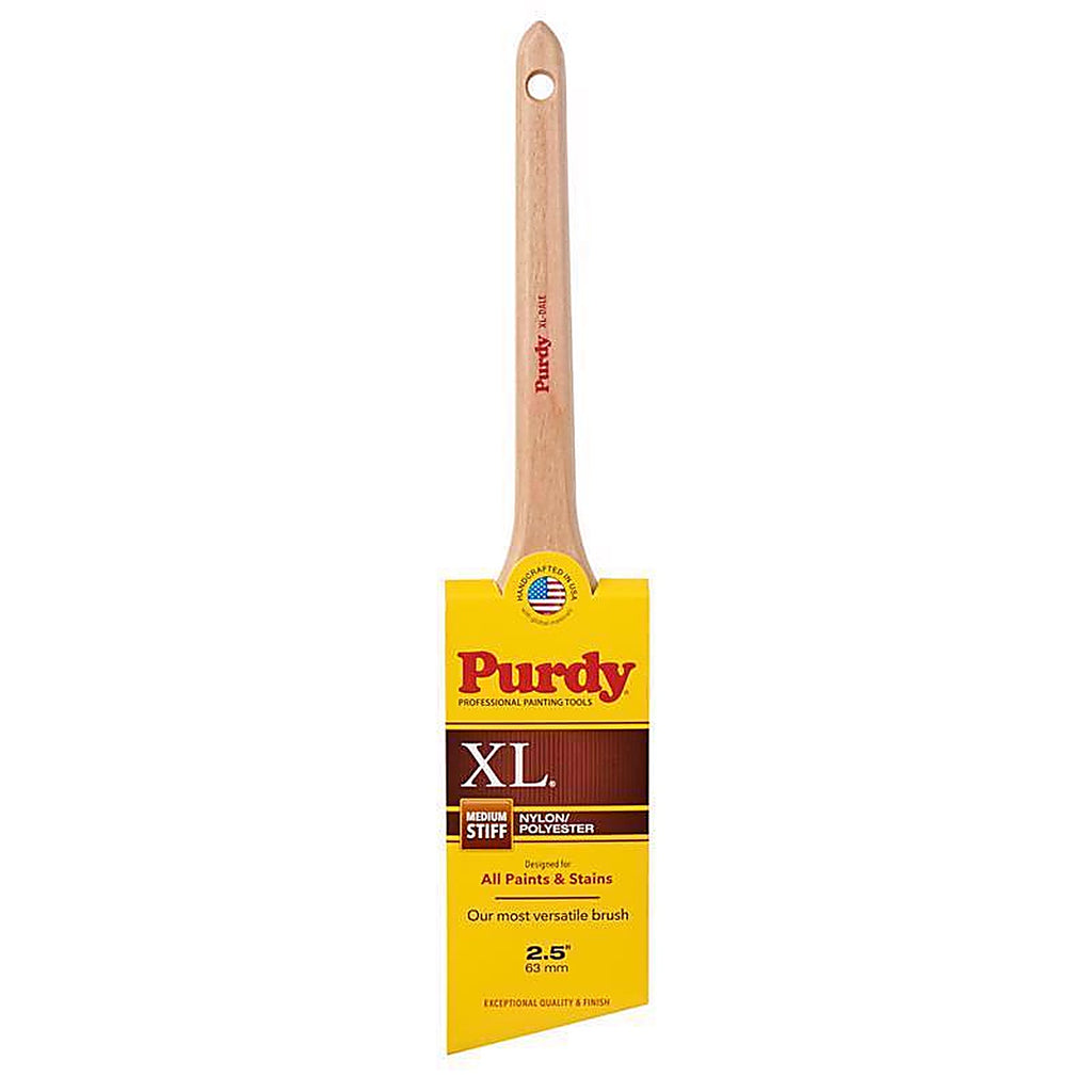 Purdy 144080325 XL Dale 2-1/2 in. Medium Stiff Angle Trim Paint Brush