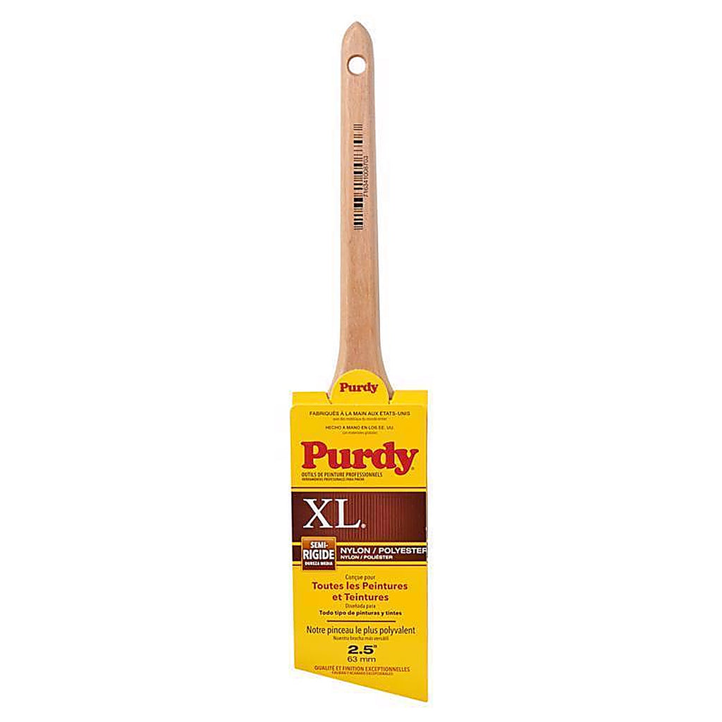 Purdy 144080325 XL Dale 2-1/2 in. Medium Stiff Angle Trim Paint Brush