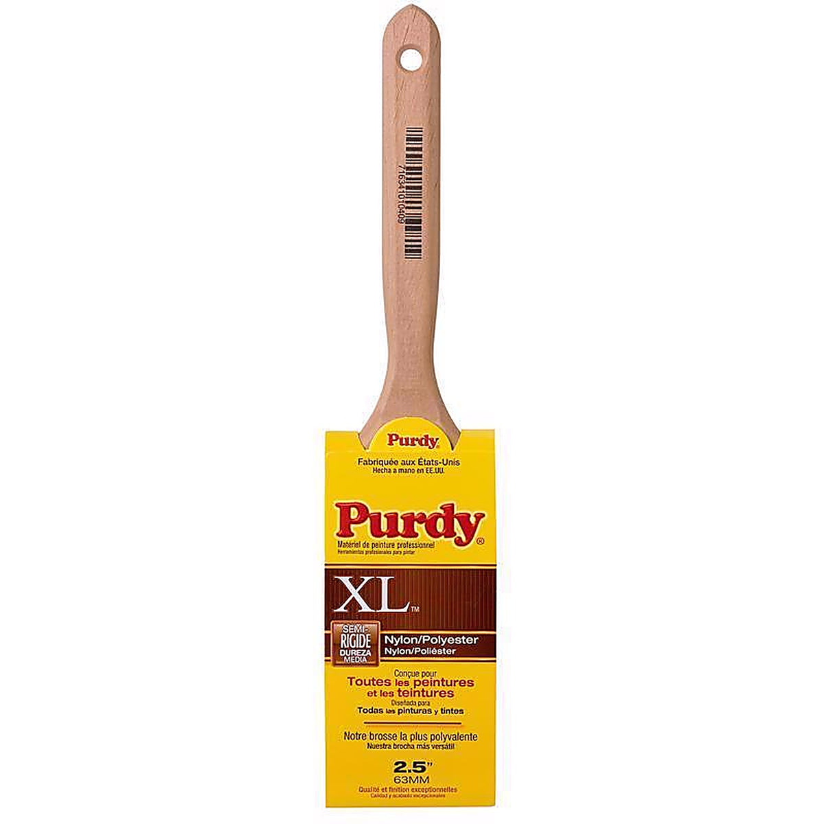 Purdy - 144100325 - XL Elasco 2-1/2 In. Medium Stiff Flat Trim Paint Brush
