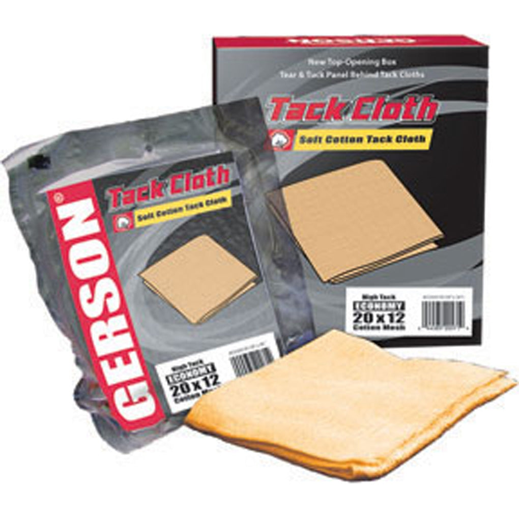 Gerson 020001R Tack Cloth- Light Tack, Economy, 20X12 Mesh, Orange Cotton