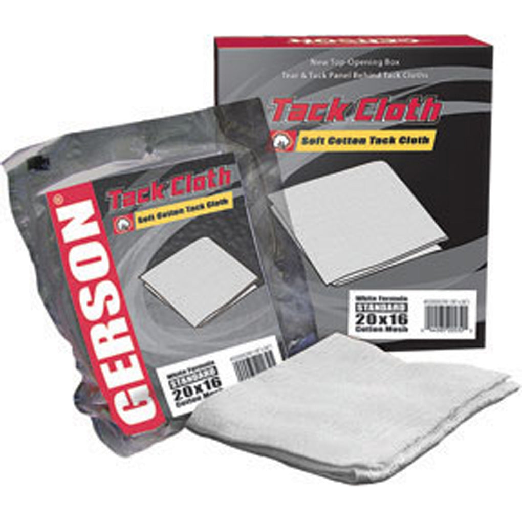 Gerson 20002W Tack Cloth High Tack, Standard, 20X16 Mesh, White Cotton