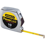 Stanley 33-115 PowerLock 10 ft. L x 0.25 in. W Tape Measure 1/Pack