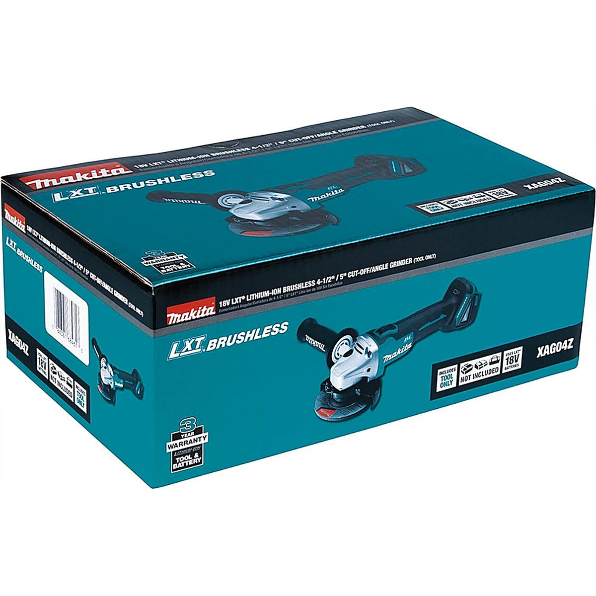 Makita - XAG04Z - 18V Lxt Cordless 5 In. Cut-Off/Angle Grinder Tool Only