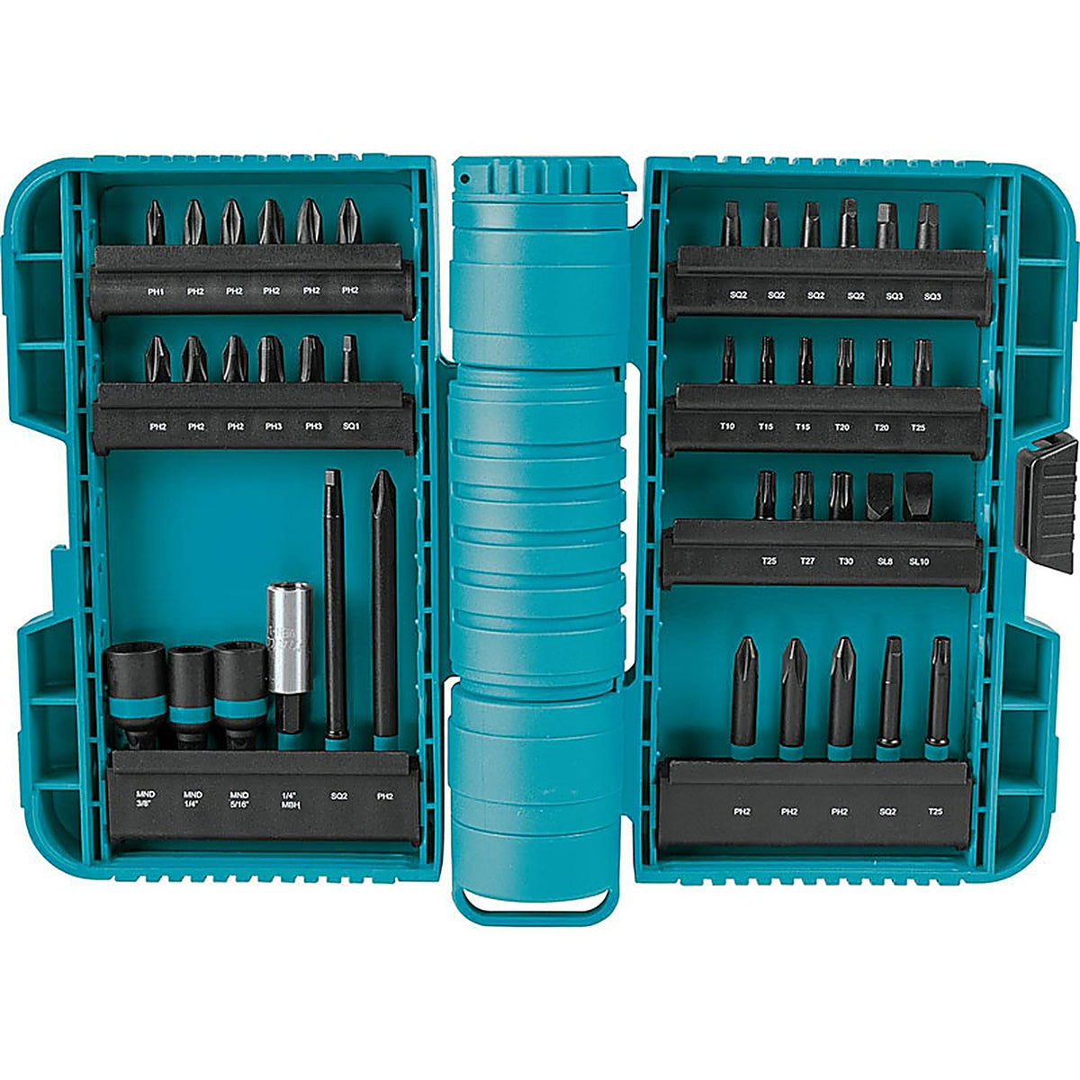 Makita - A-98332 - Impactx Assorted Driver Bit Set Steel 40 Piece