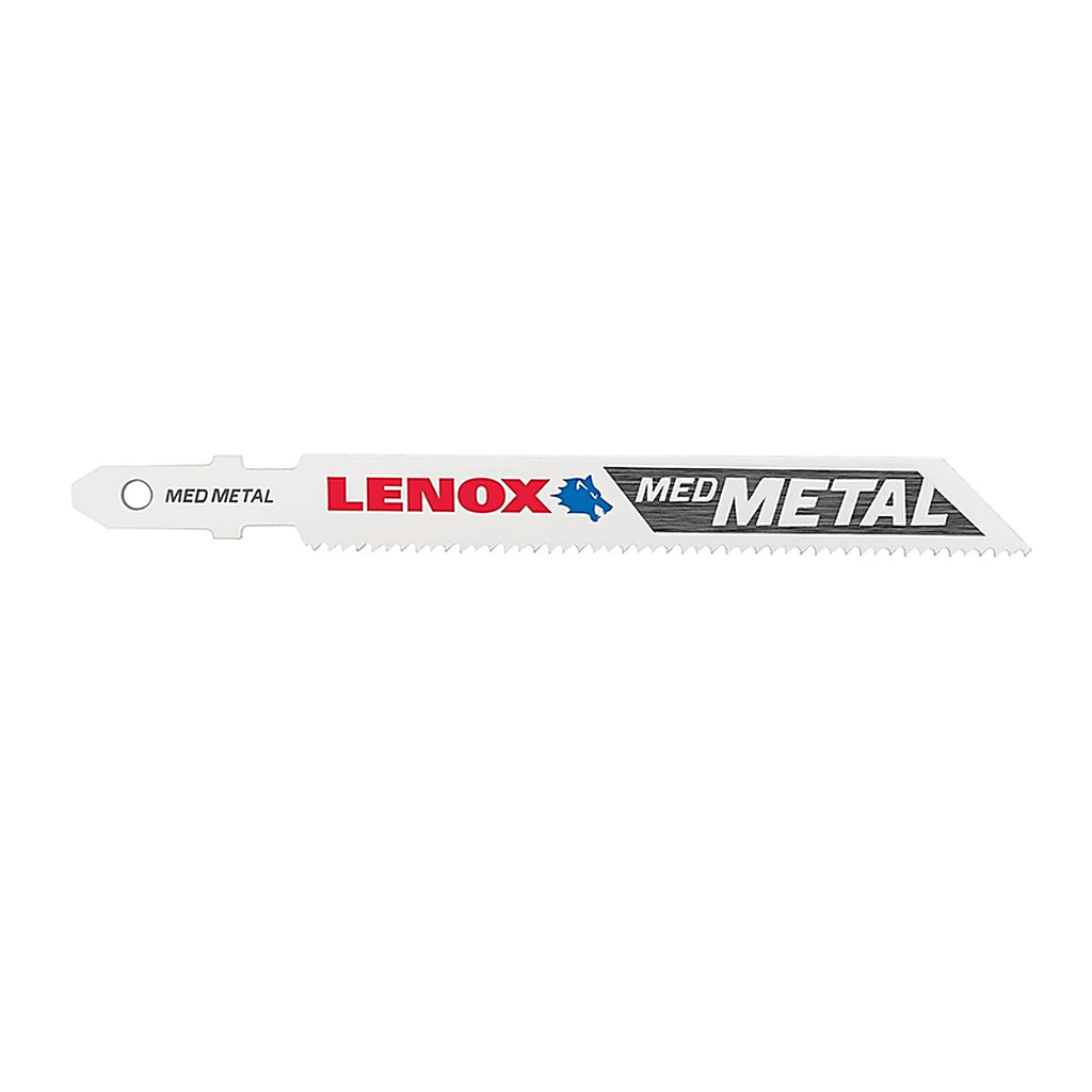Lenox 1991565 3-5/8 in. Bi-Metal T-Shank Medium Metal Jig Saw Blade 18 TPI 3/Pack