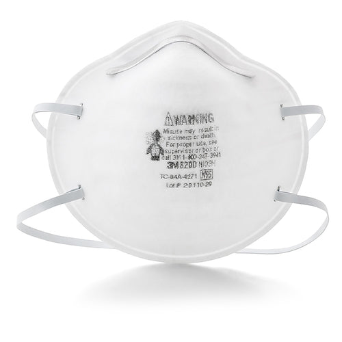 3M 8200GC1-C N95 Lawn and Garden Disposable Respirator White 2 pk