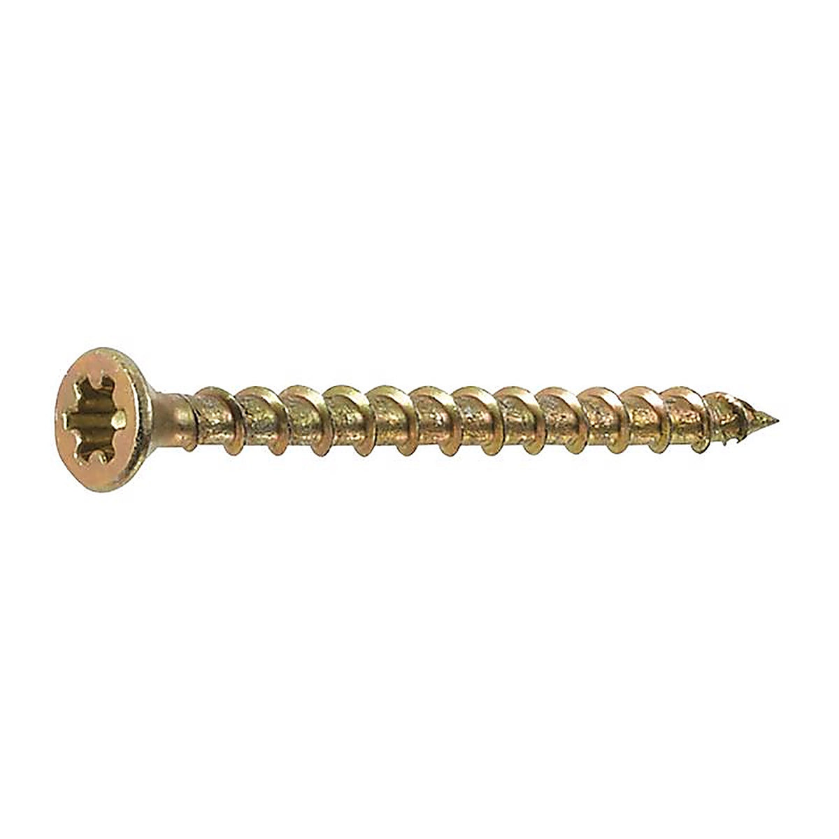 Fastenmaster - SD-28-FDYZ8134 - Pamfast No. 8 X 1-3/4 In. L Star Yellow Zinc Coarse Collated Subfloor Screws 1000 Pack