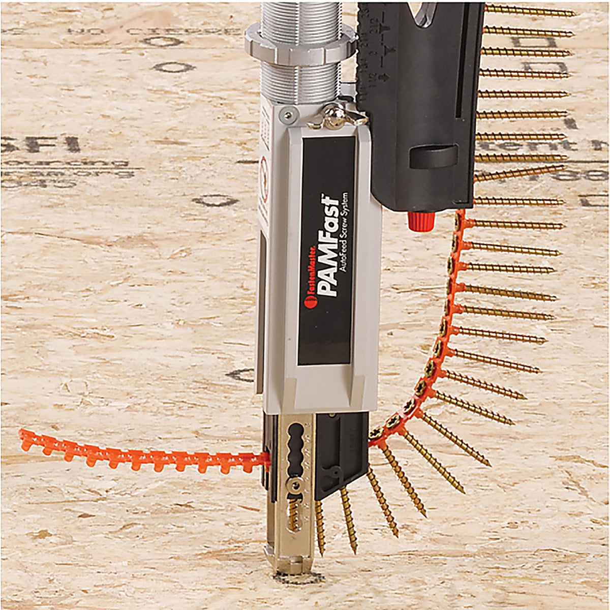 FastenMaster SD-28-FDYZ8200 PAMFast No. 8 x 2 in. L Star Collated Subfloor Screws 1000/Pack