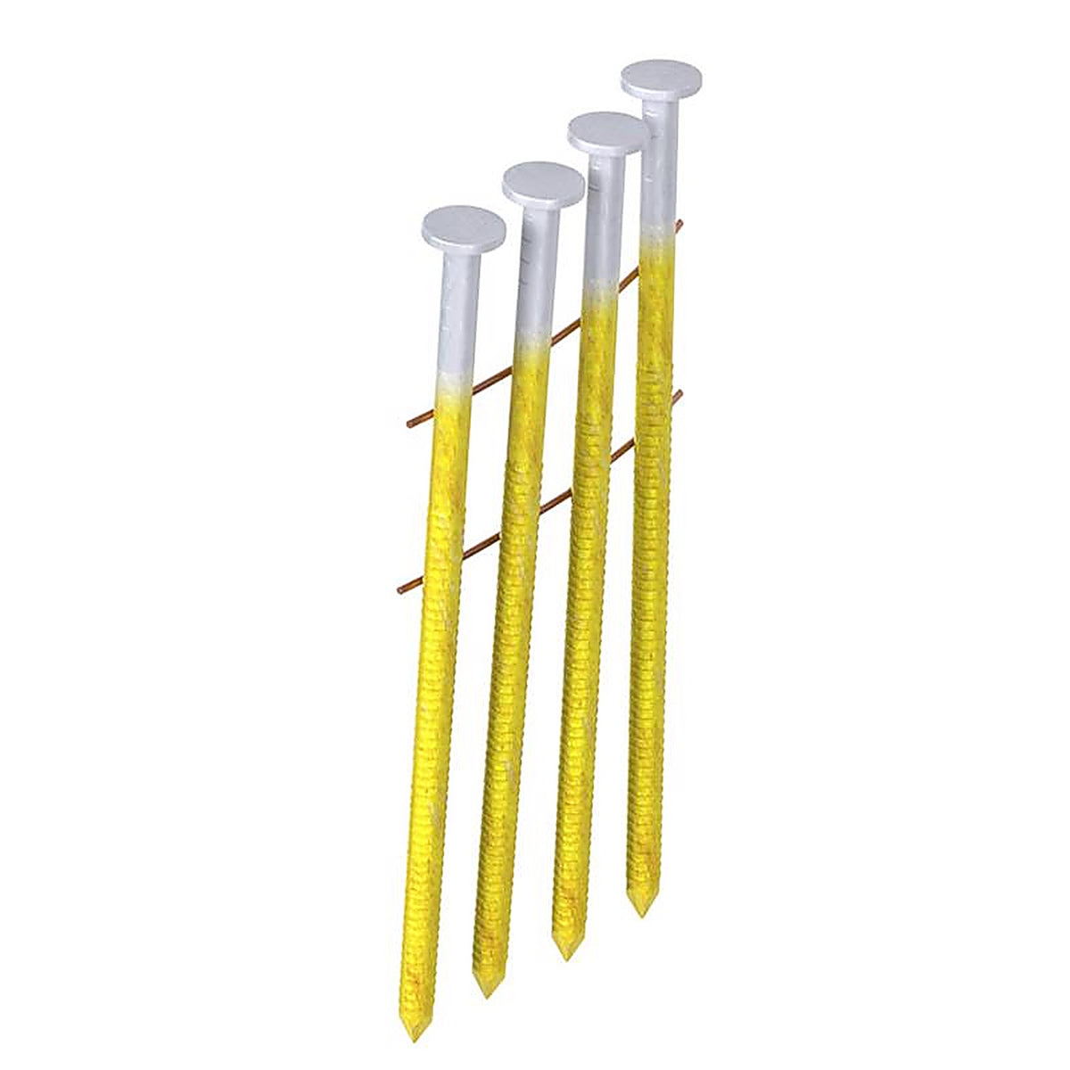 Grip-Rite GRC12RDHG 3-1/4 in. 11 Ga. Wire Coil Framing Nails 15 deg Ring Shank 2500 pk