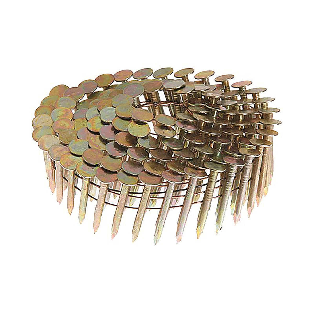 Grip-Rite GRCR3TRC 1-1/4 in. 11 Ga. Angled Strip Roofing Nails 15 deg. Smooth Shank 600/Pack
